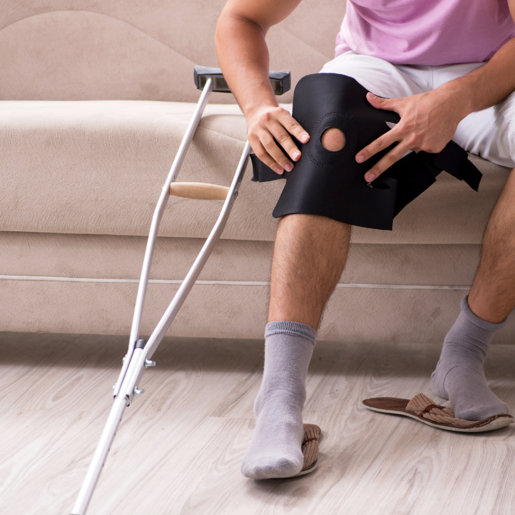 Baja laboral por accidente deportivo